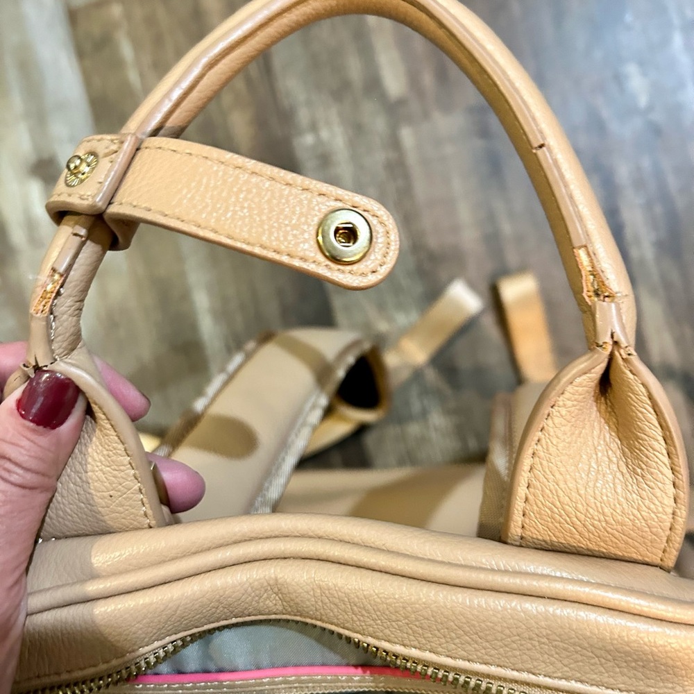 Jujube Million Pockets Backpack Vegan Leather Beige - Picture 5 of 15